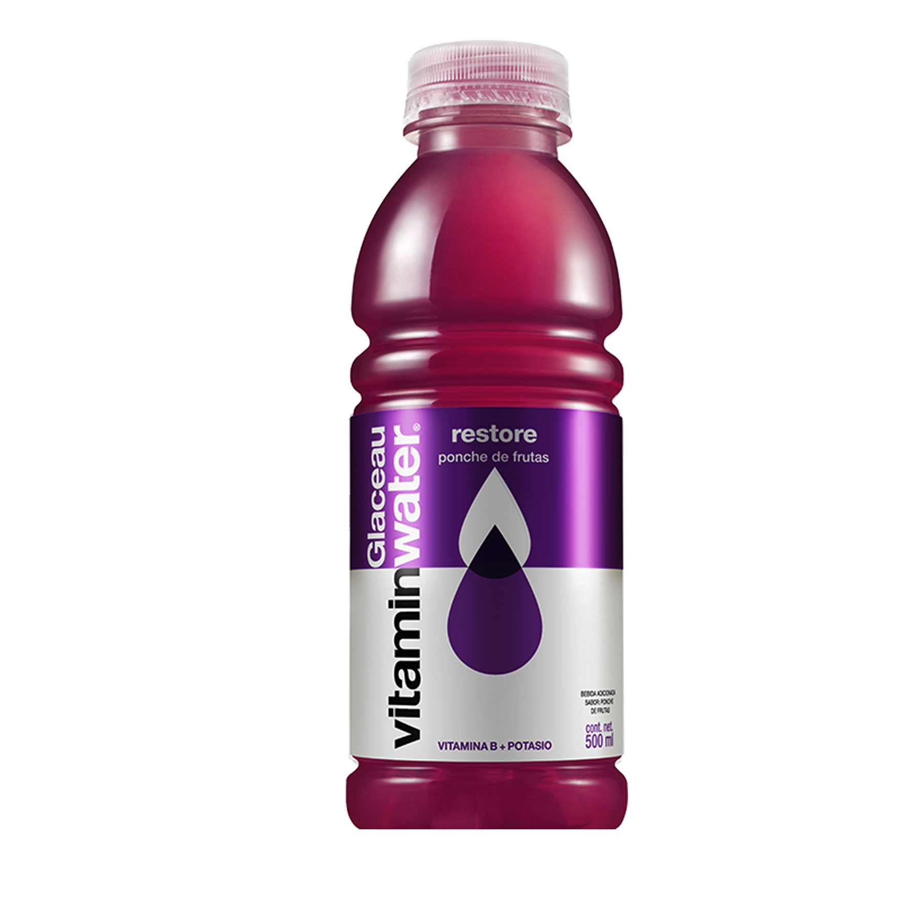 Glacéau Vitamin Water Restore Ponche De Frutas 500ml | El Liquor Store